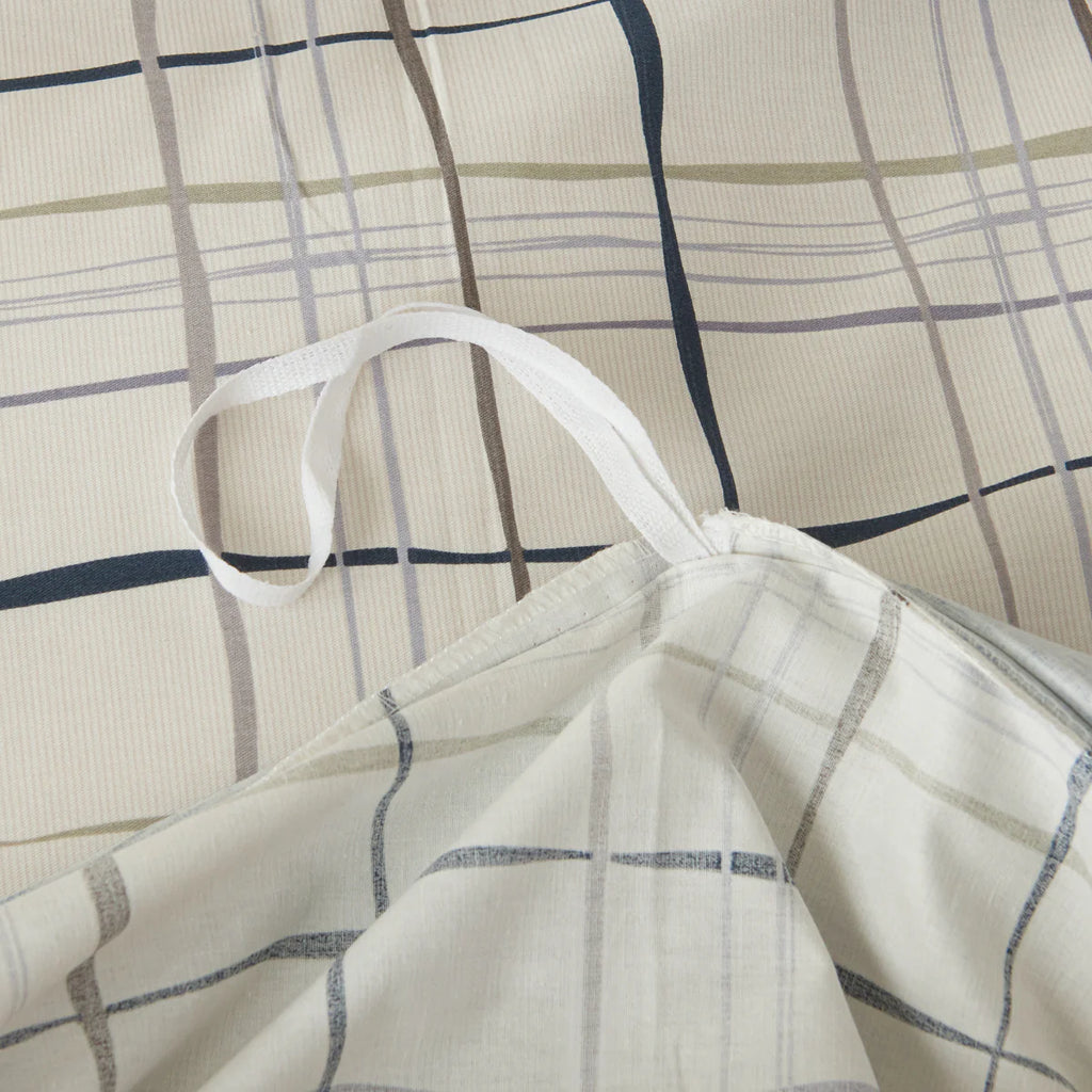 Sebo Cotton Fitted Sheet Duvet Cover Set