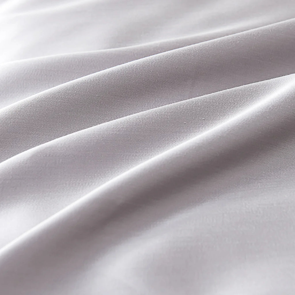 Cloudy Gray Tencel™ Fitted Sheet Set