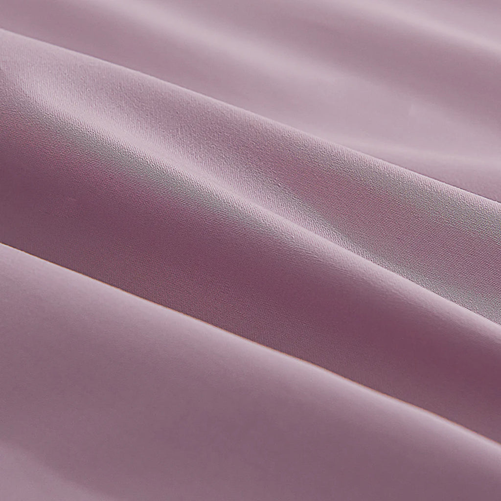 Pearlish Purple Premium Cotton Fitted Sheet