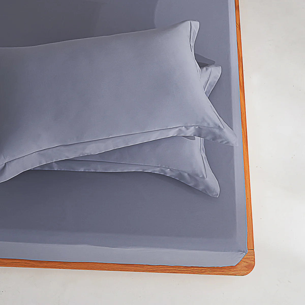 Jazz Blue Premium Cotton Fitted Sheet