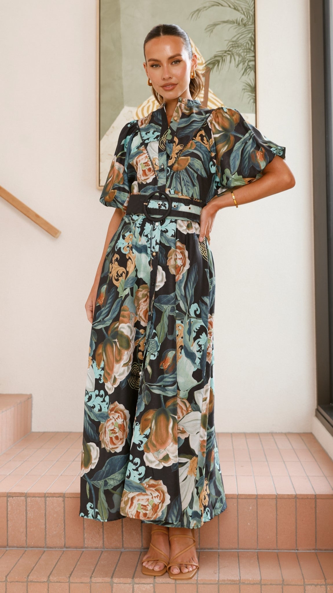 Hedley Maxi Dress - Noir