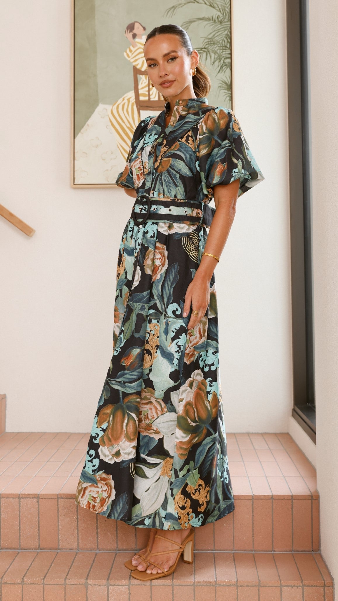 Hedley Maxi Dress - Noir