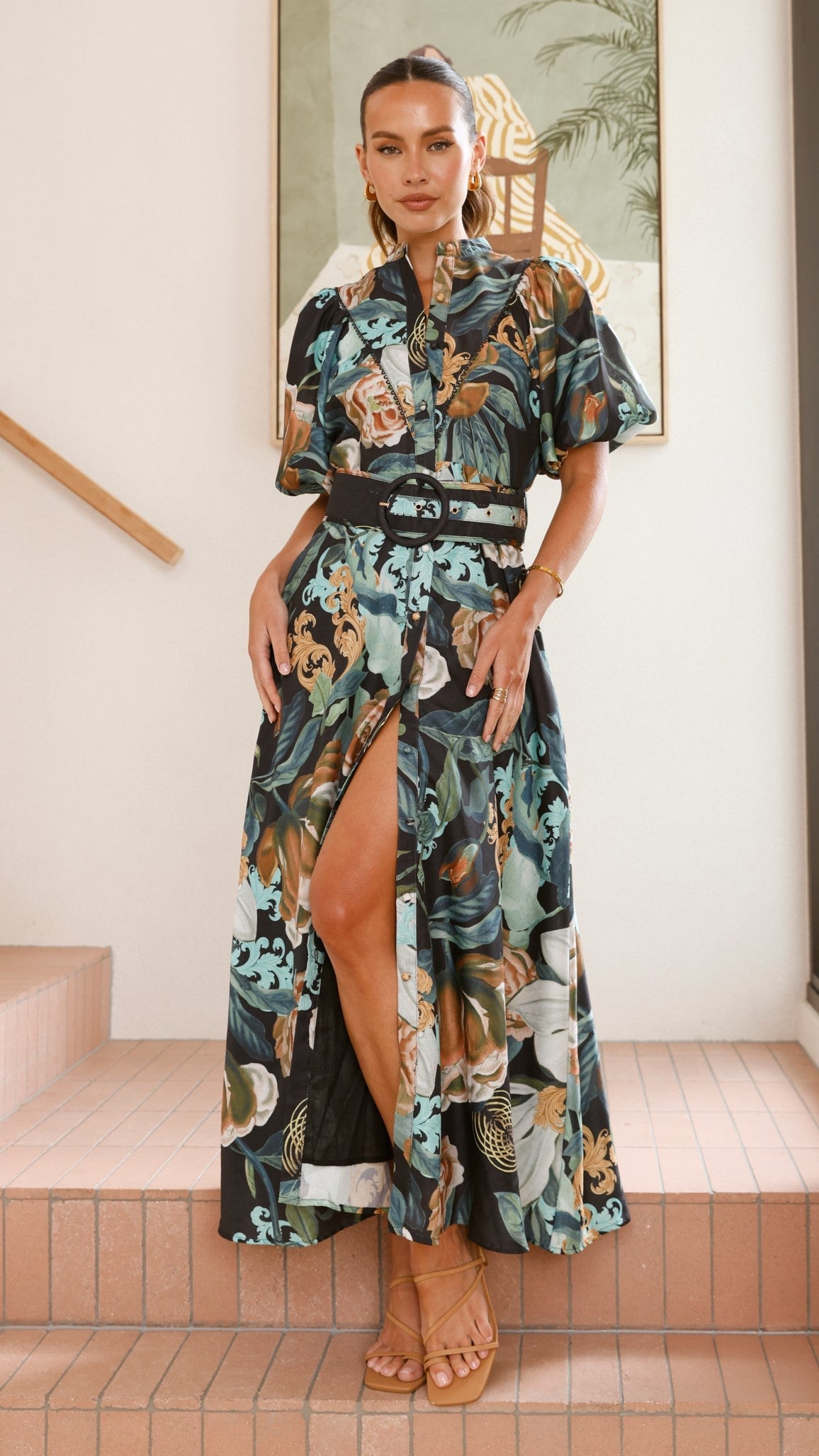 Hedley Maxi Dress - Noir