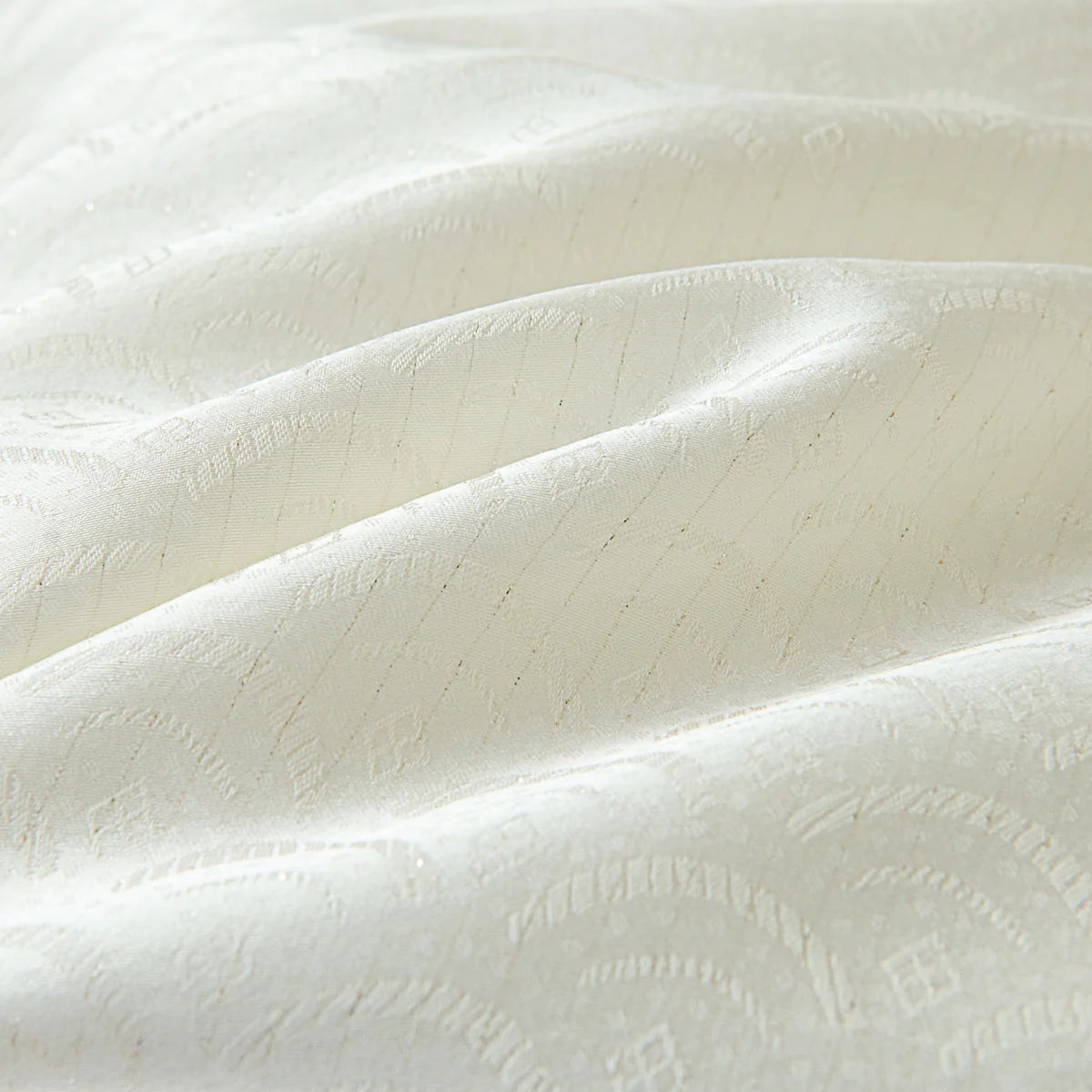 Lily White Tencel™ Jacquard Light Comforter