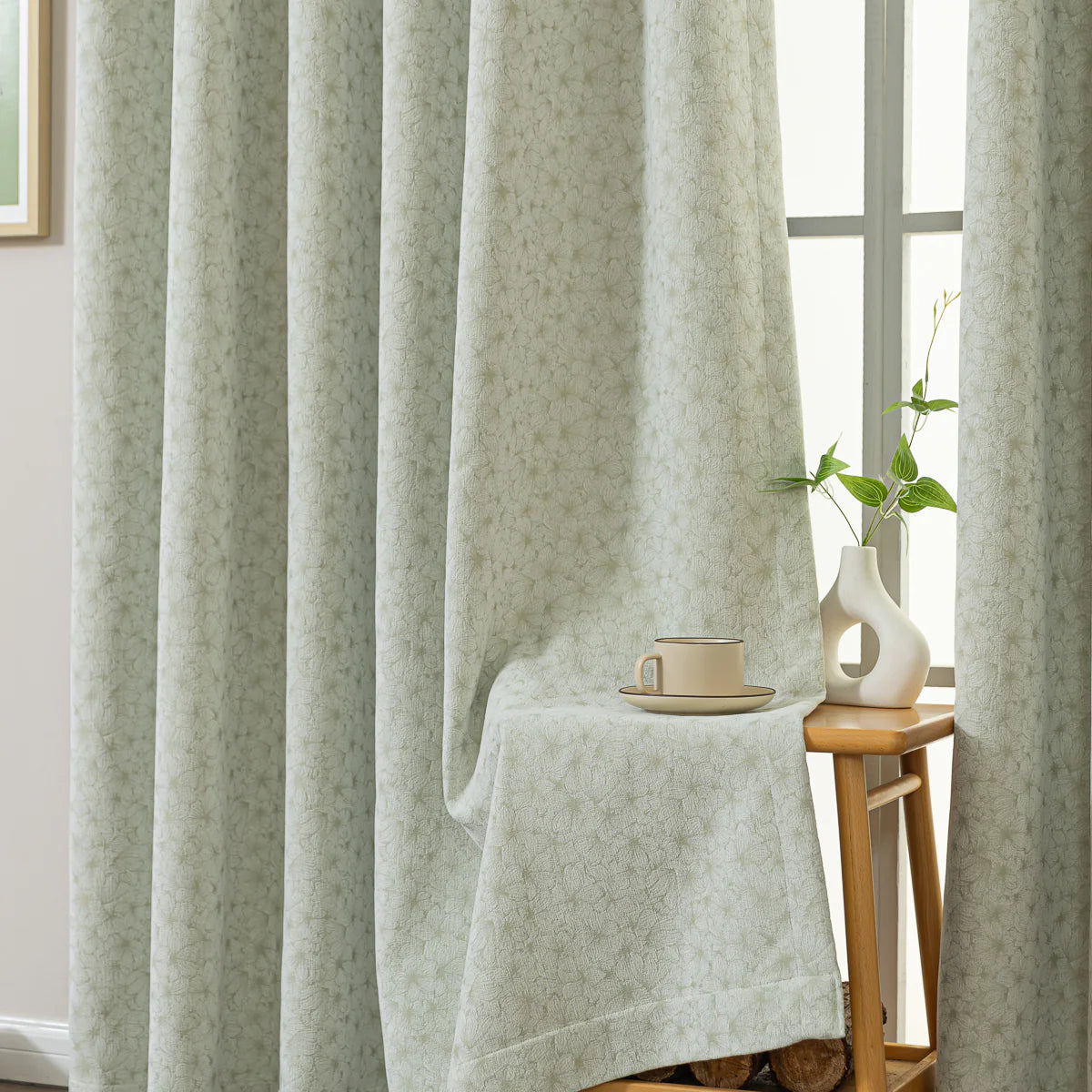 Awakening Green Curtain