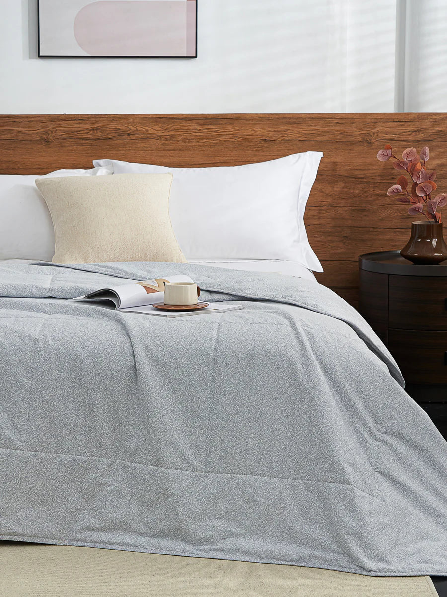 Omega Klein Blue Cotton Light Comforter