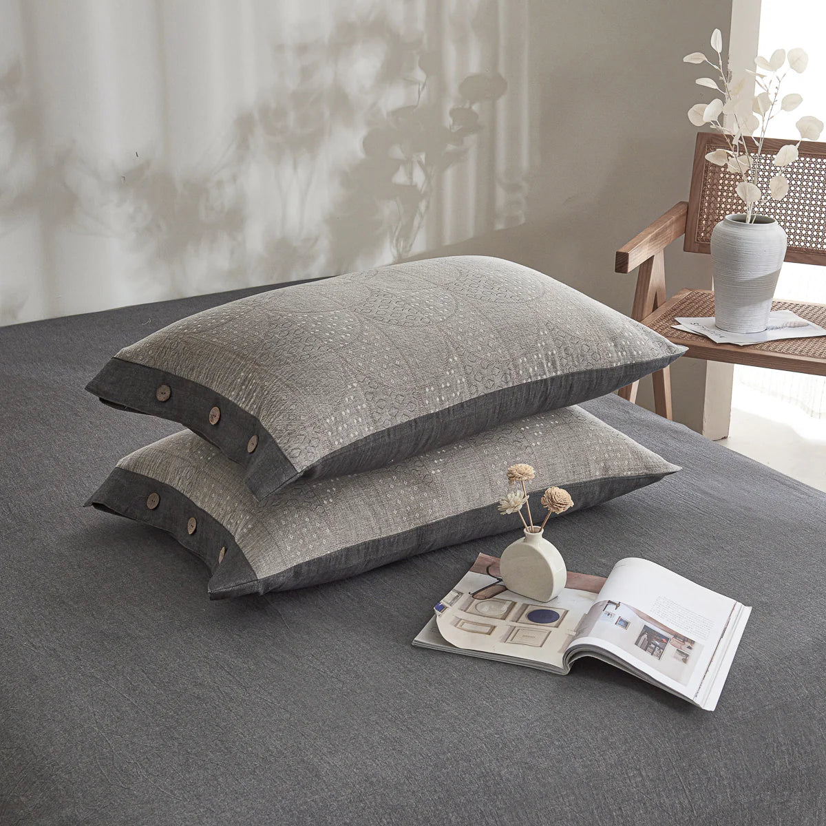 Yanis Classic Cotton Weave Fitted Sheet Set