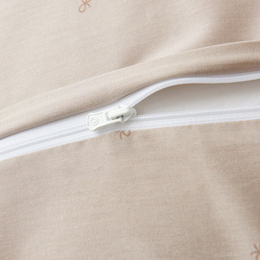 Tara Cotton Fitted Sheet Duvet Cover Set