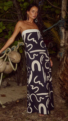 Alba Maxi Dress - York Black