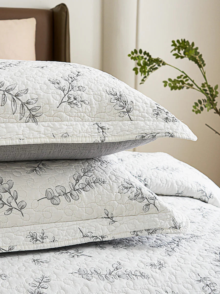 Joanny Floral Cotton Quilt Set