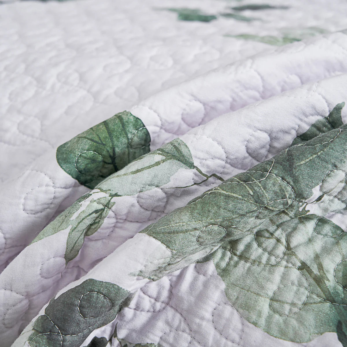 Kaman Floral Cotton Quilt Set