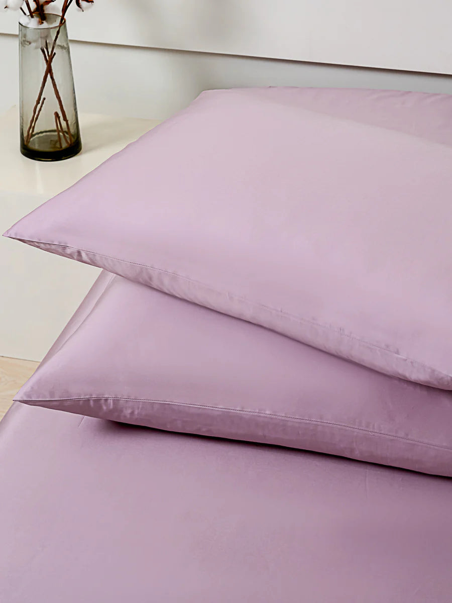 Pearlish Purple Premium Cotton Standard Pillow Sham x2p