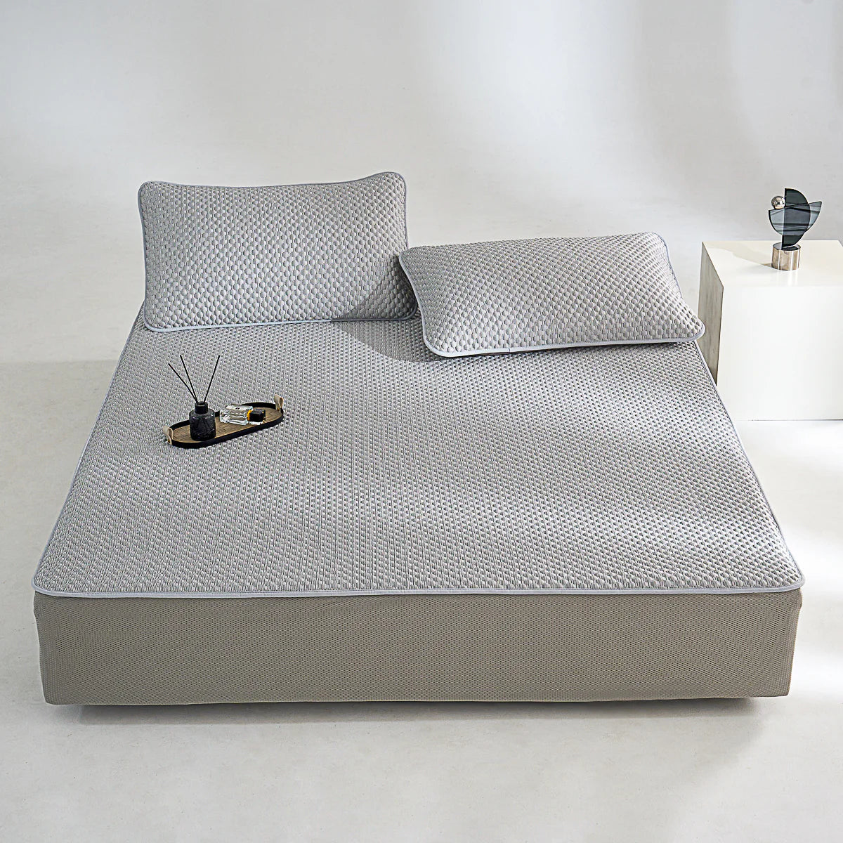 Cooling Mattress Topper Pillow Sham Set