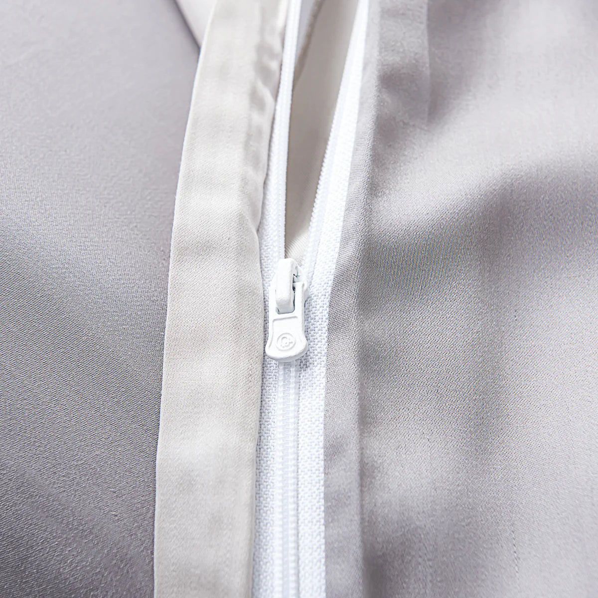 Cloudy Gray Tencel™ Fitted Sheet Set