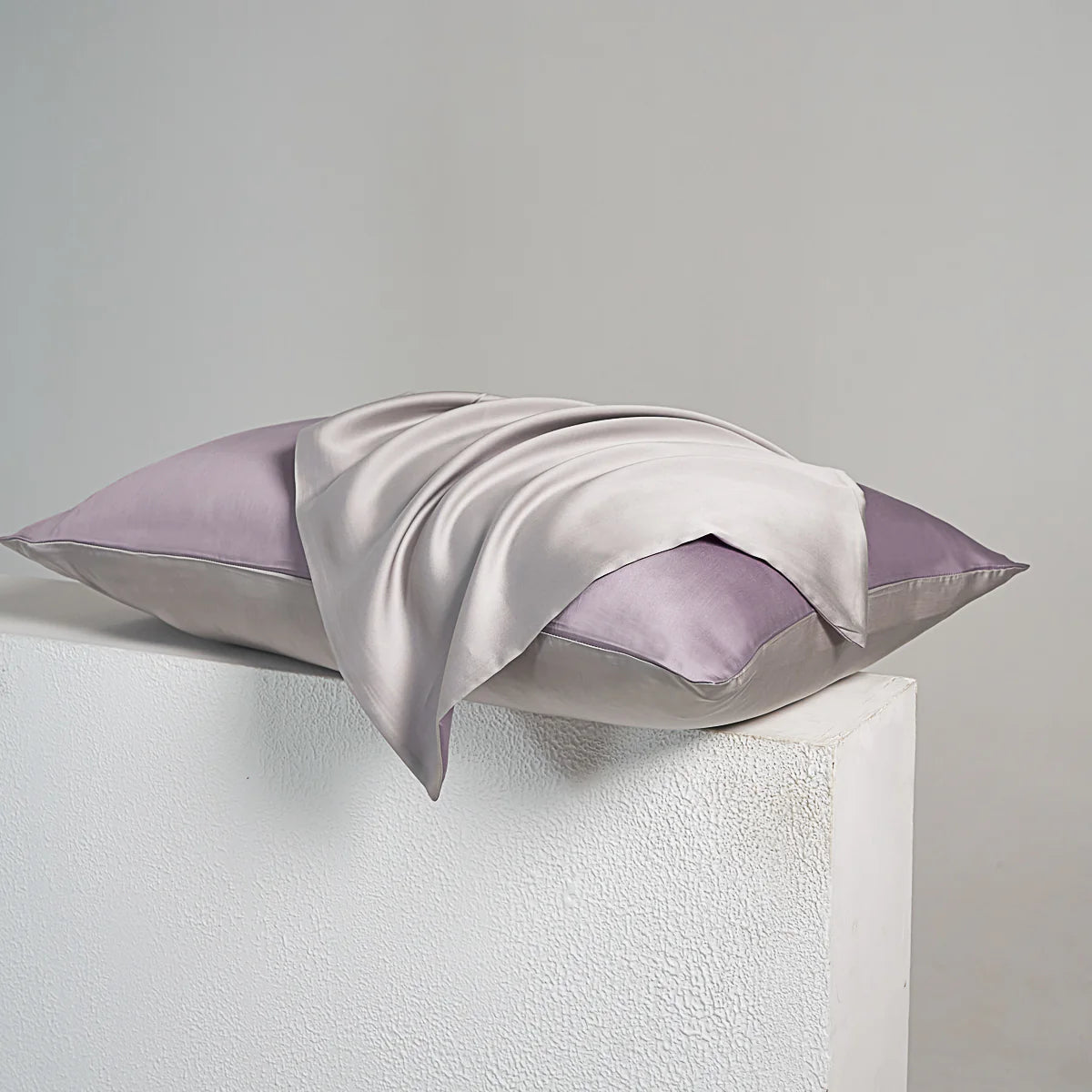 Starry Purple Tencel™ Pillow Sham Set