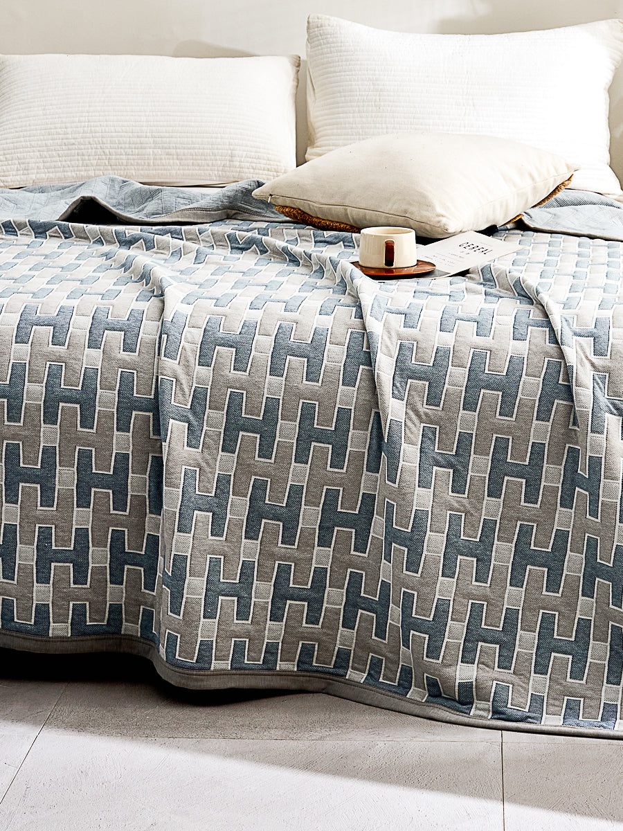 Vega Cotton Knitted Summer Blanket