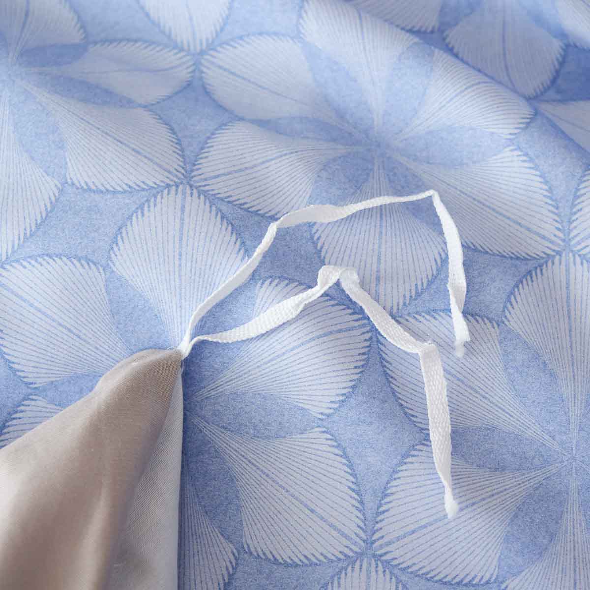 Paloma Pattern Brushed Cotton Fitted Sheet Set