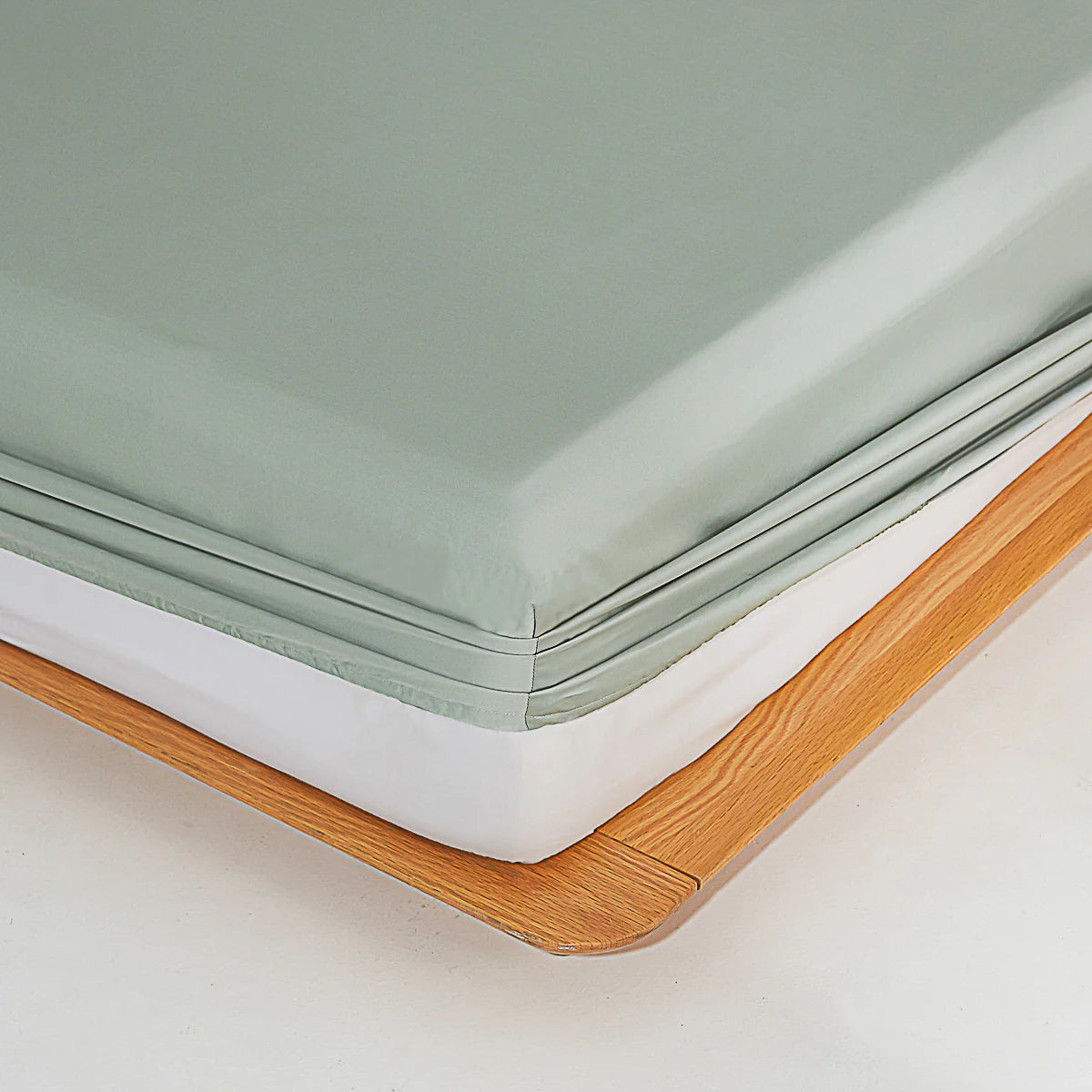 Sunny Green Premium Cotton Fitted Sheet