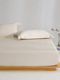 Coco Apricot Premium Cotton Fitted Sheet