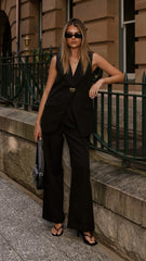 Alina Vest - Black