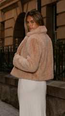 Kristin Crop Jacket - Oat