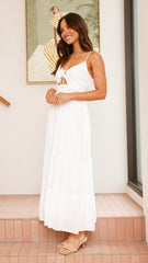 Andrea Maxi Dress - White