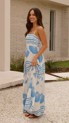 Jaylene Maxi Dress - Sea Shell
