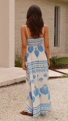 Jaylene Maxi Dress - Sea Shell