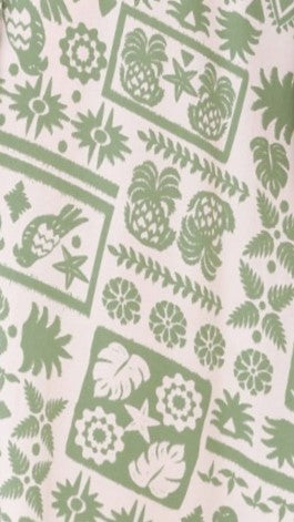 Jaylene Maxi Dress - Green Print