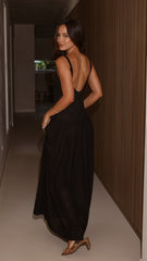 Kora Maxi Dress - Black