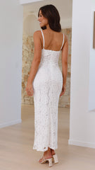 Kaden Maxi Dress - White