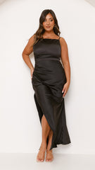 Ava Maxi Dress - Black