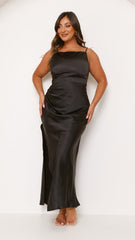Ava Maxi Dress - Black