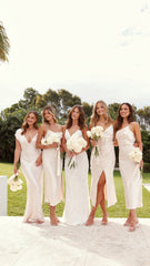 Josephina Midi Dress - Champagne