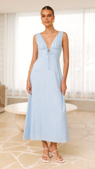 Kataryna Maxi Dress -Blue