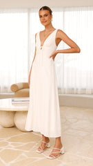 Kataryna Maxi Dress - White