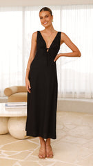 Kataryna Maxi Dress - Black