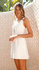 Allura Mini Dress - White