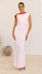 Honey Maxi Dress - Pink/Red