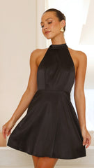 Belle Mini Dress - Black
