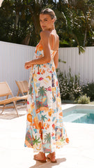 Cruise Maxi Dress - Tropical Print