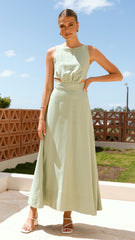 Kimberley Maxi Dress - Sage