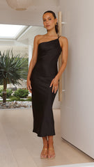 Josephina Midi Dress - Black