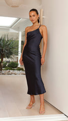 Josephina Midi Dress - Navy