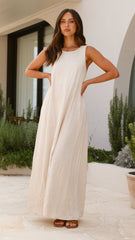 Darcy Maxi Dress - Oatmeal