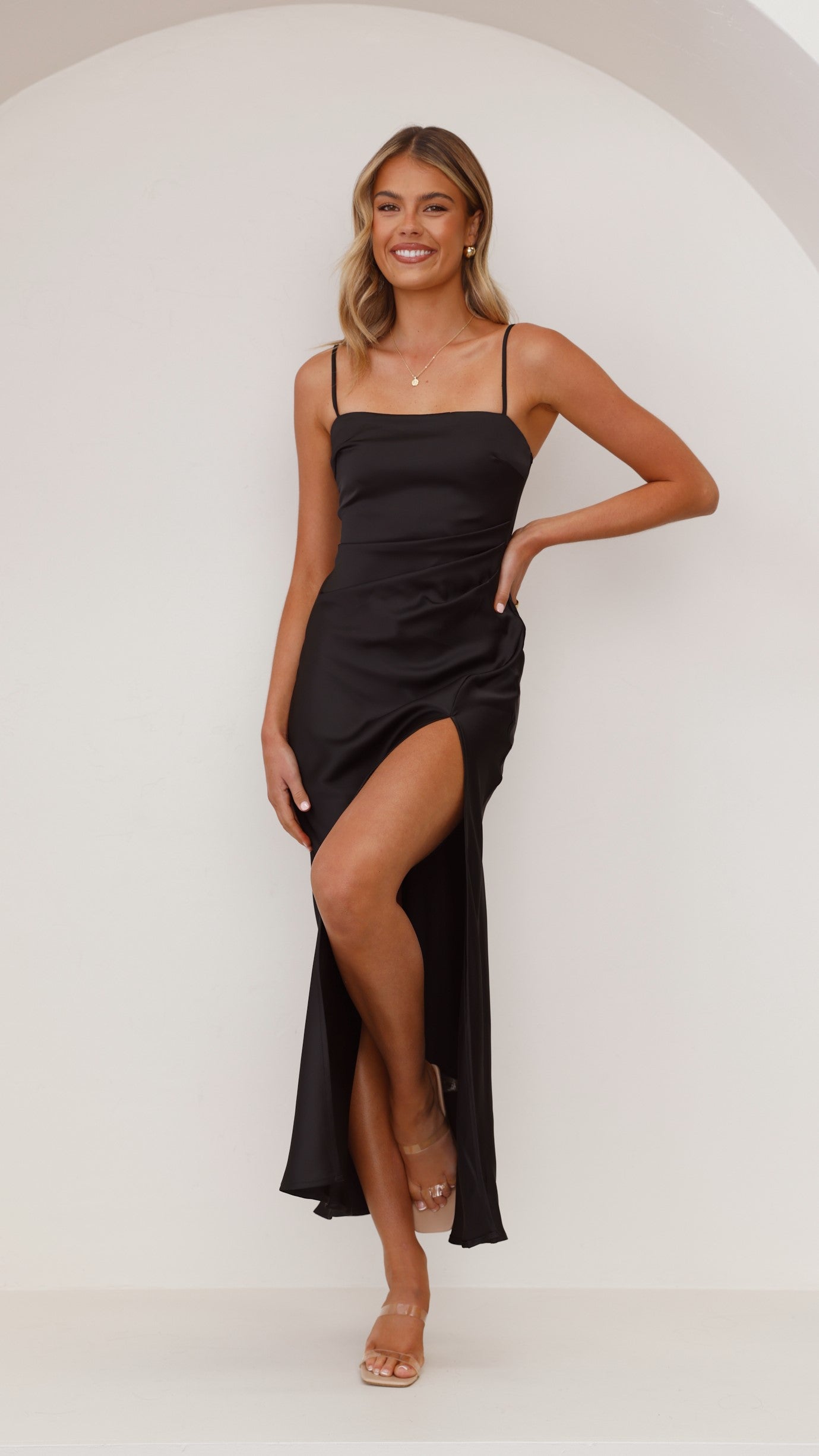 Ilana Maxi Dress - Black
