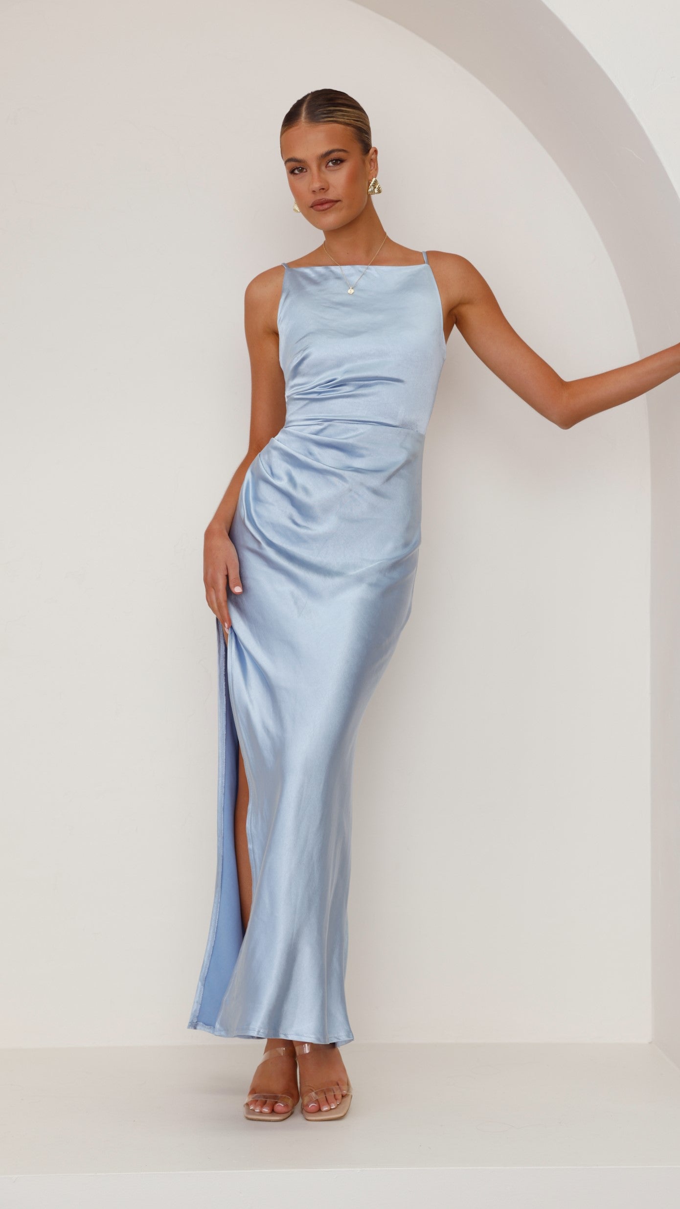 Ava Maxi Dress - Blue