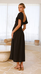 Christina Maxi Dress - Black