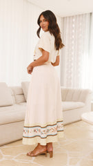 Lainey Maxi Skirt - Peach