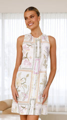 Cayenne Mini Dress - Zoe Print